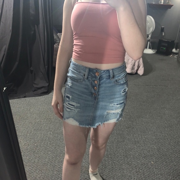 American Eagle Jean Skirt - Picture 1 of 3